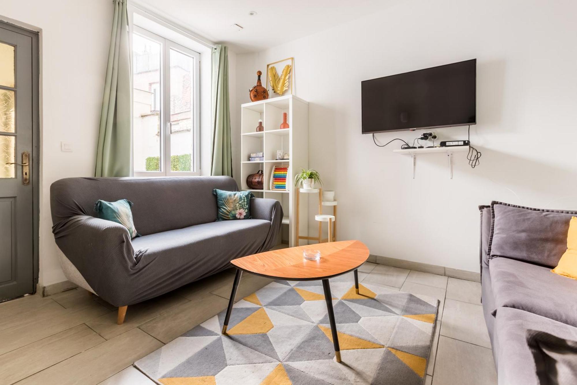 Casa de Férias Grande Maison 12personnes 4ch-2sdb - Exterieur -proche Lille